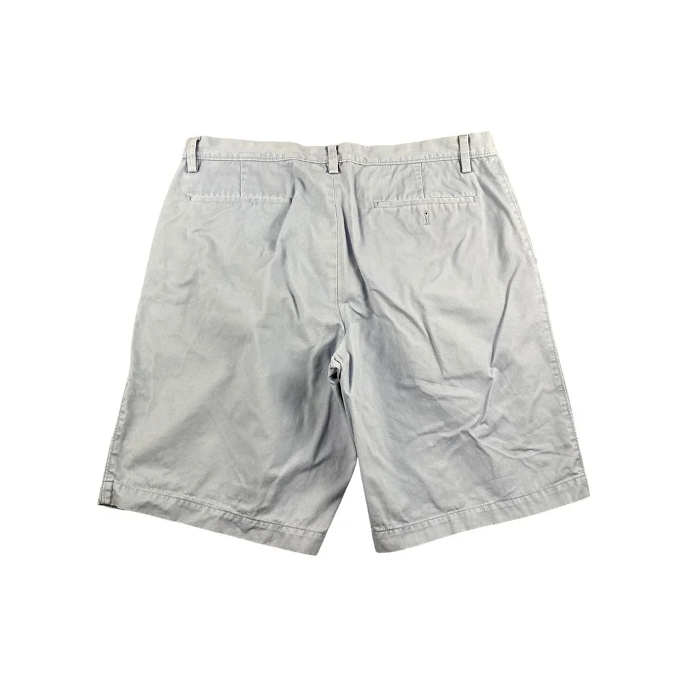 Banana Republic Emerson Shorts Mens 36 Light Blue Chino Flat Front Casual Summer